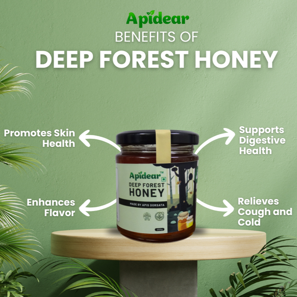 Apidear Deep Forest Honey Benifits.