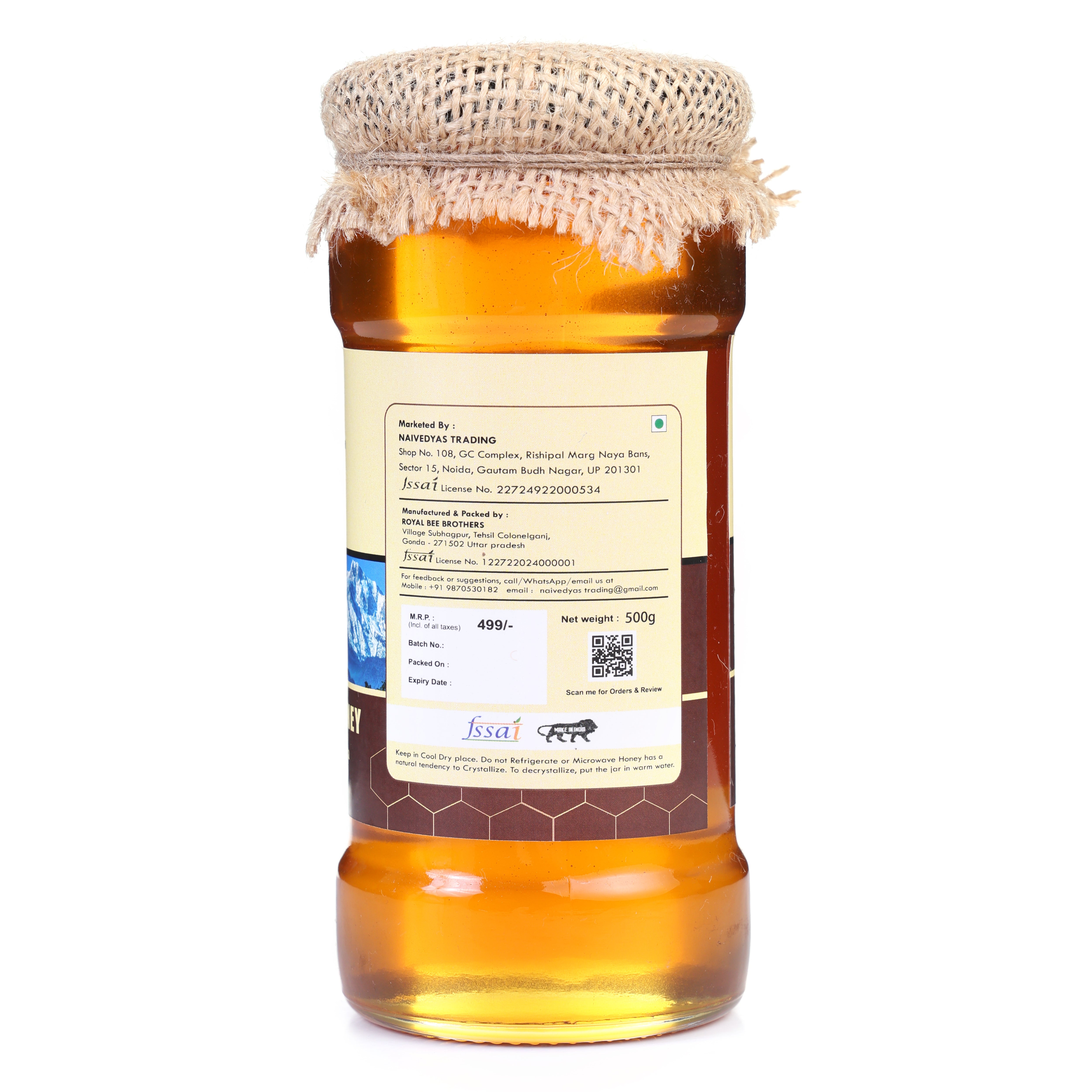 Multi-Flora Honey 500g