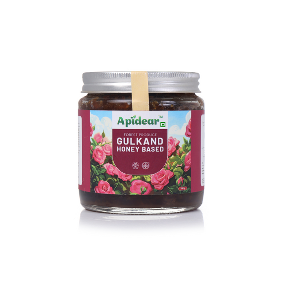 Apidear Forest Fusion – Gulkand & Honey Nuts Wellness Set