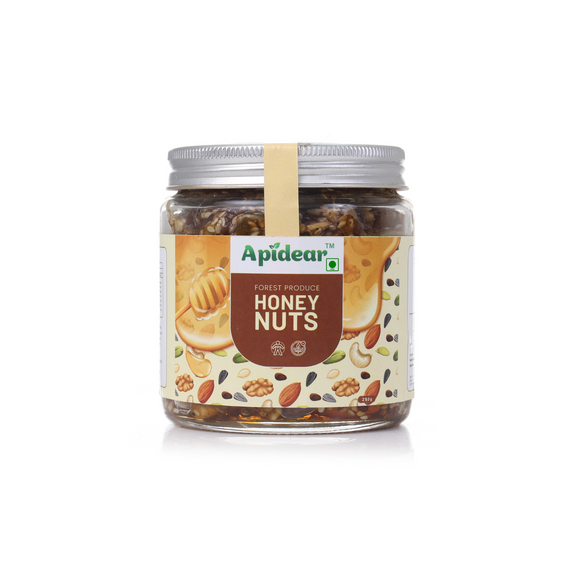 Apidear Forest Fusion – Gulkand & Honey Nuts Wellness Set