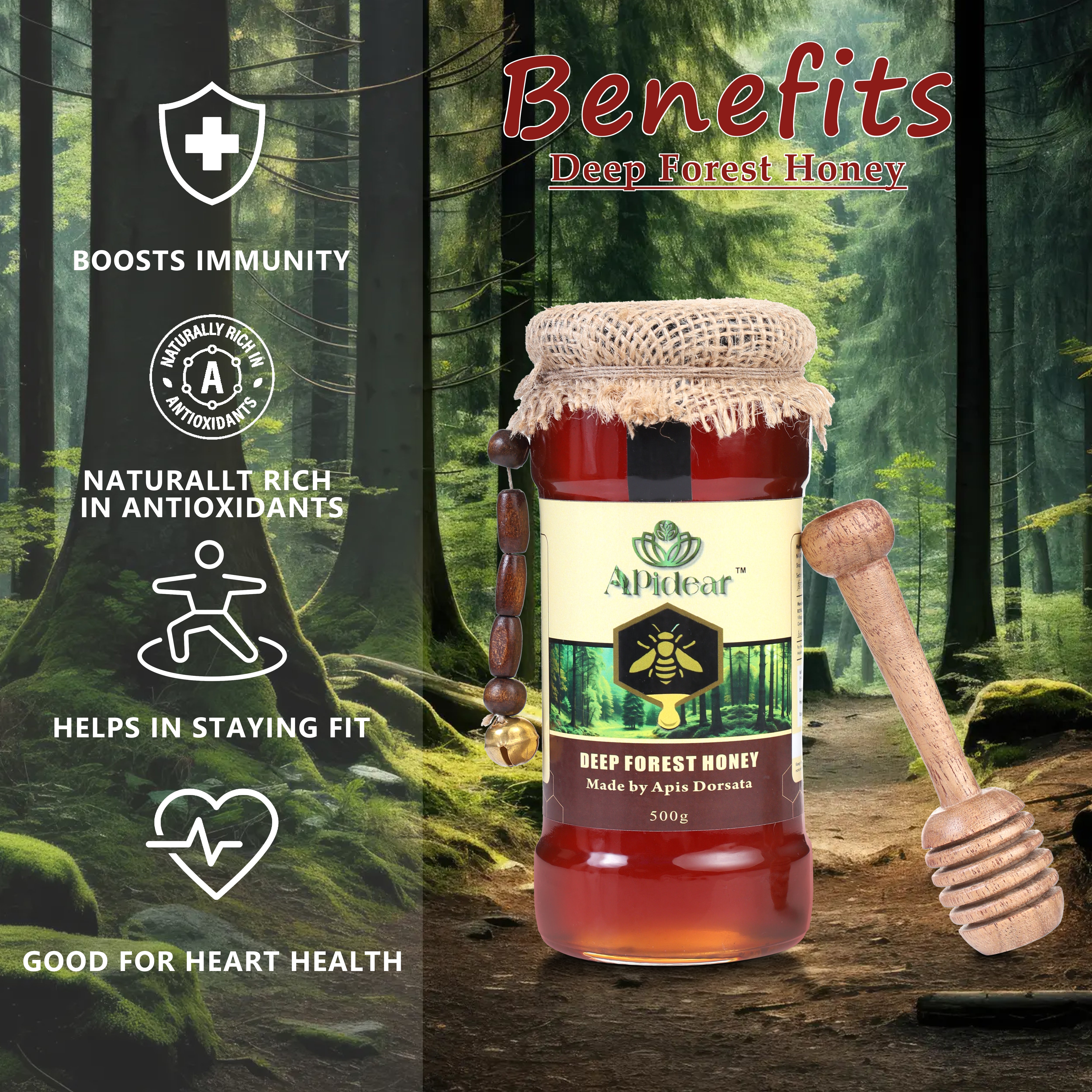 Deep Forest Honey 500g - 0