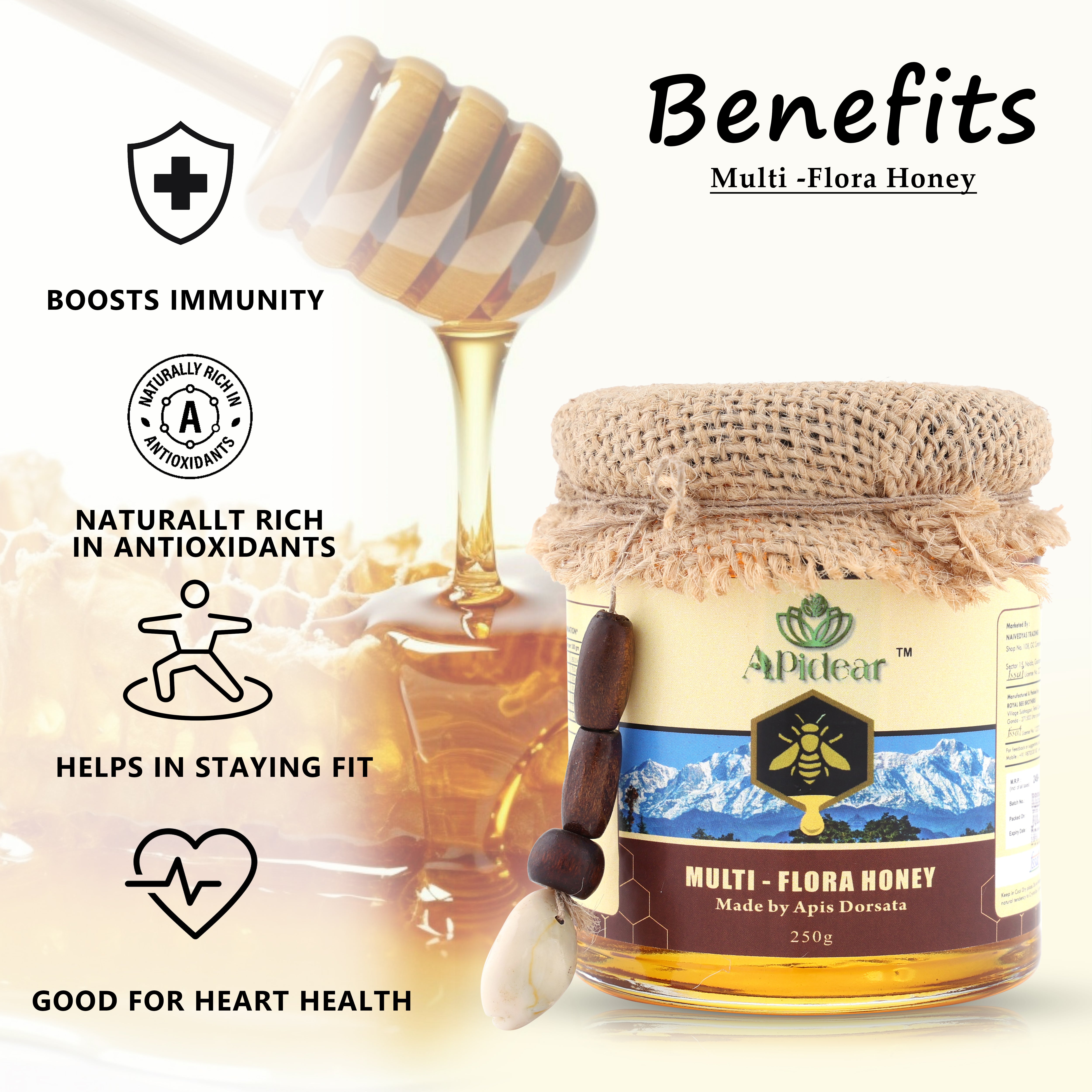 Multi-Flora Honey 250g - 0