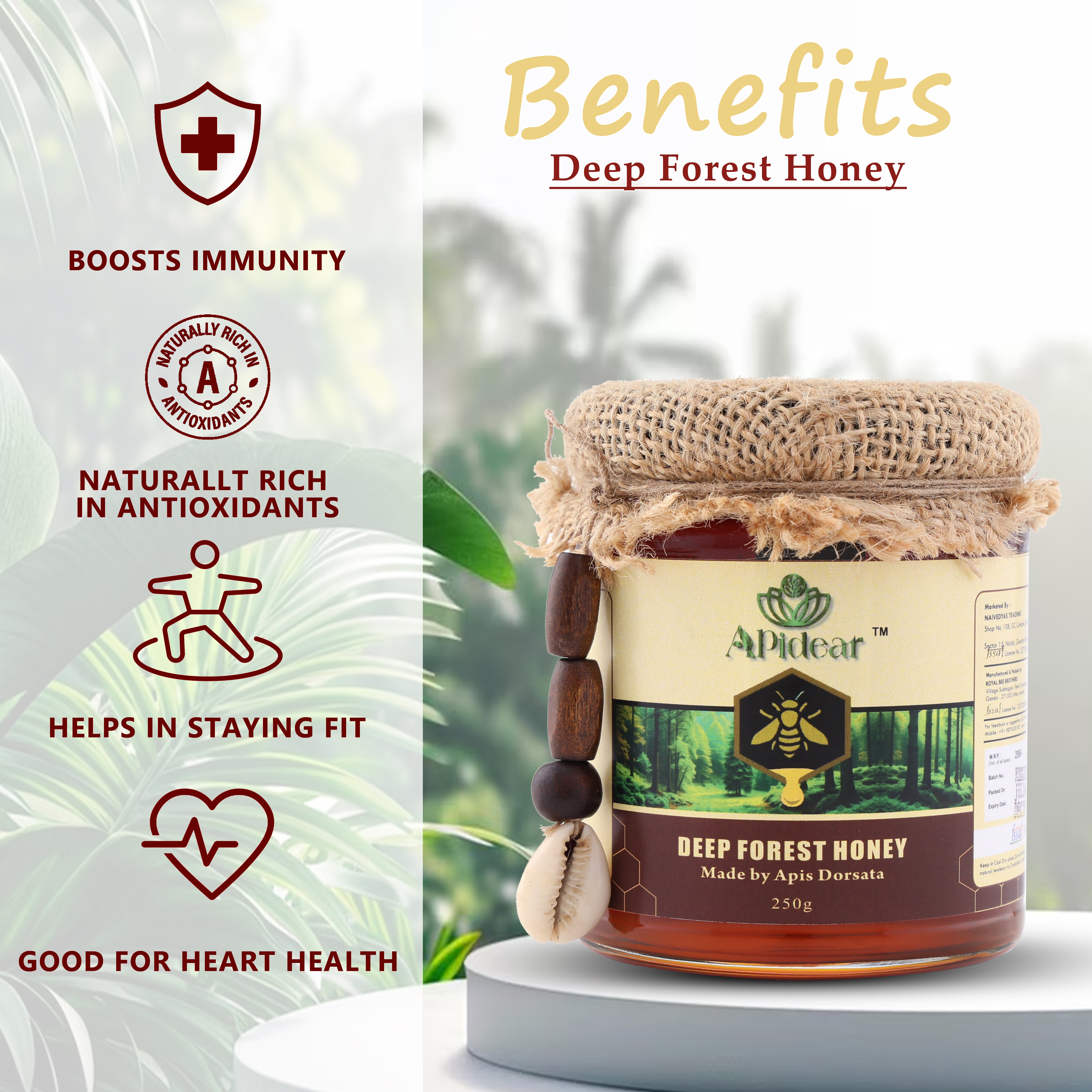 Deep Forest Honey 250g - 0